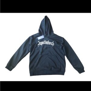 NWT ROMWE “Impact Darkness” Hoodie Sweatshirt XXL